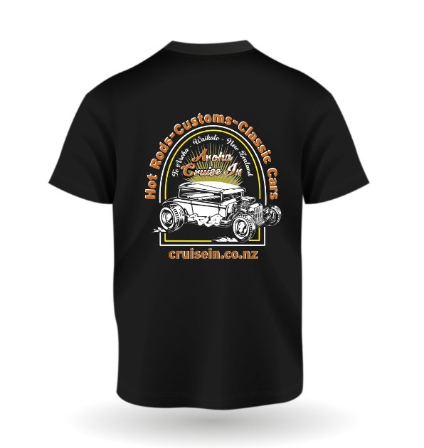 Aroha Cruise In 32 Roadster t-shirt - Highway 26 Clothing