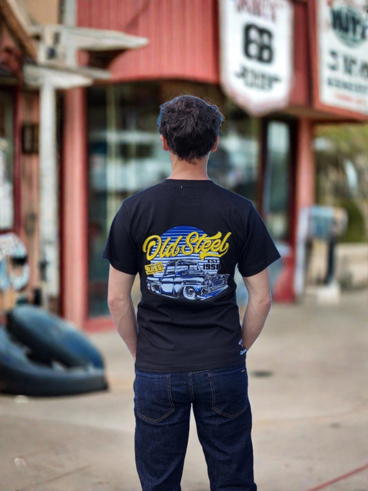 Blue Steel T-shirt - Highway 26 Clothing