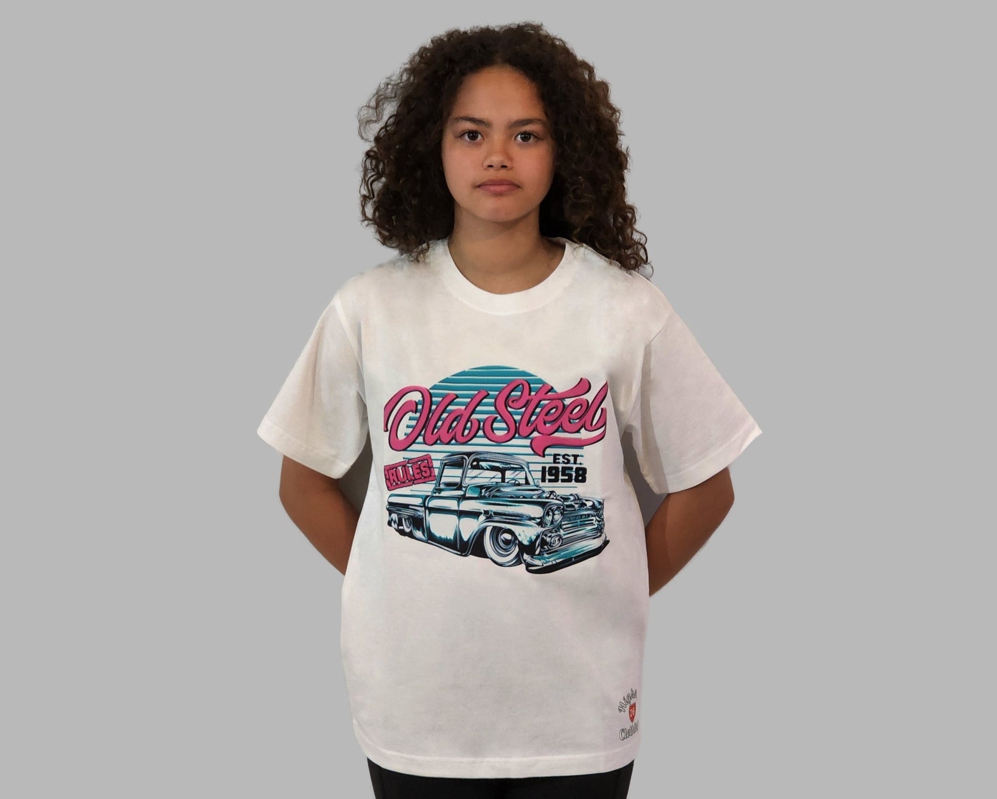 Pink on White - Highway 26 Clothing