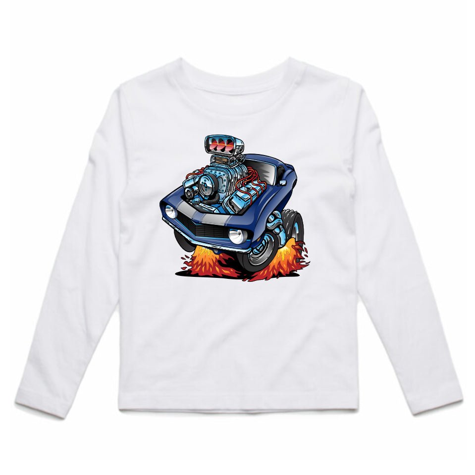 Rev up the muscle car L/Sleeve
