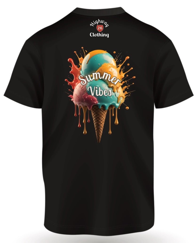 Summer Vibes Ice Cream t-shirt - Highway 26 Clothing